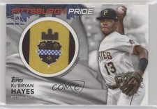 2022 Topps Series 1 City Flag Commemorative Relics Ke'Bryan Hayes Patch 0jd0