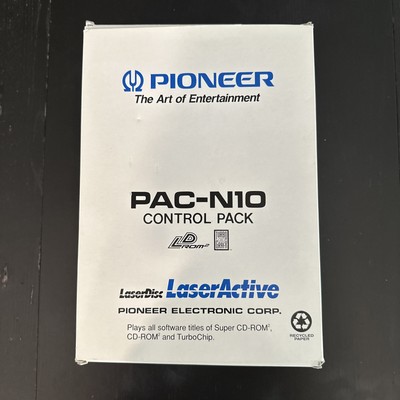 Pioneer Laser Active PAC-N10 TurboGrafx 16 /Turbo Duo, Recapped, Tested, READ!