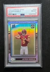 2024 Donruss Optic - Jayden Daniels #248 Rated Rookie Holo - PSA 8