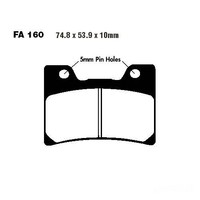 Bremsbelag BremsbeläGe EBC FA160 Vorne FüR Yamaha TDM 850 Bj. 1996-2001