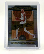2024-25 Panini Revolution Victor Wembanyama Silver Hardwood Legacy Spurs