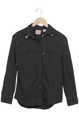 Levis Jacke Damen Anorak Jacket Kurzmantel Gr. XS Baumwolle Schwarz #0k4ho79
