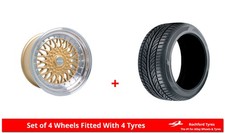 Alloy Wheels & Tyres 15" Dare DR-RS For Citroen C3 Aircross 17-22