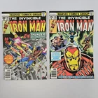 Iron Man 1st Series #103 & #104 Marvel Comics 1977 Lot Of 2 Vintage Books READ⬇