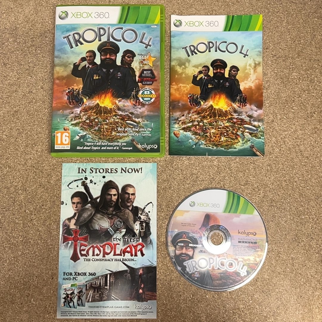 Tropico 4 (Xbox 360) [S-Grade, Complete & Tested]