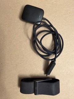 Cargador de batería y correa WHOOP 5.0 Peak Health Tracker negro con cable USADO 1 año