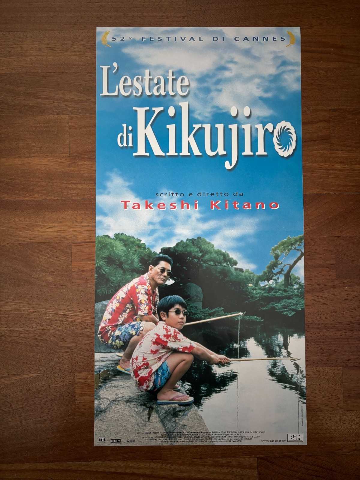 Locandina originale film L'estate di Kikujiro (1999) - Regia di Takeshi Kitano