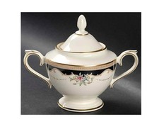 Lenox Hartwell House Sugar Bowl with Lid New Bone China Made in USA