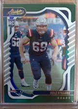 2022 Panini Absolute Spectrum Green COLE STRANGE (#23/25)