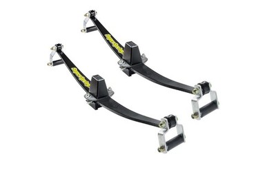 SuperSprings Black Steel Suspension Helper Springs for 07-17 Toyota Tundra SSA27