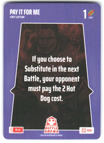Bo Jackson Battle Arena - Pay It For Me 1 -PL-41