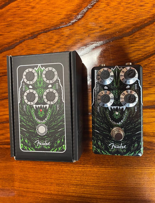 Fender Godzilla Distortion Pedal Limited Edition Japan Exclusive