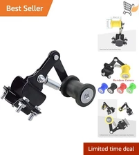 Black Motorcycle Chain Tensioner Roller Replacement for Dirt Pit Bike Go Kart