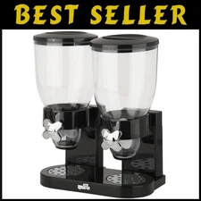 Dual-Control Dry Food Dispenser - 17.5 oz Each Capacity