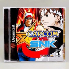Capcom vs SNK - Sega Dreamcast (CIB, Mint, Pristine Scratch-Free Disc)