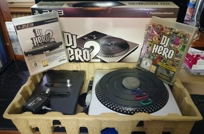 DJ Hero 1 und DJ Hero 2 mit Turntable-Controller für die Playstation 3 TOP