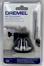 Dremel 566 Wall Tile Cutting Kit, Black