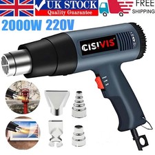 2KW Professional Hot Air Gun Heat Gun Variable Temperature Control Remover Paint