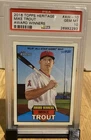 Mike Trout 2016 Topps Heritage Award Winners #AW-10 PSA 10