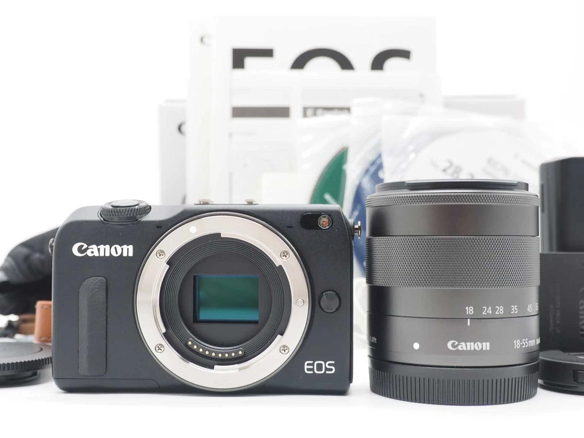 Canon EOS M 2 Digital Cameras 17-19.9 MP Maximum Resolution for