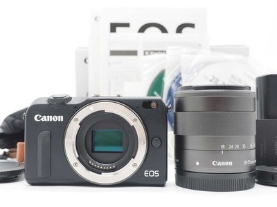 Canon EOS M2 18.0MP Digital Camera 18-55mm Lens w/ Box [Top Mint] #Z6201A