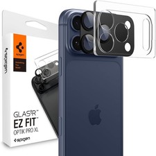 Spigen Optik Pro XL Camera Lens Screen Protector GlasTR EZ Fit Designed for iPho