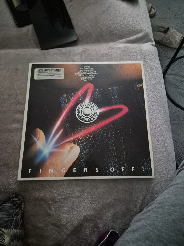 Levi Strauss Fingers Off - 12” Vinyl LP Compilation Album Record (1982) Ex - Image 2 of 4