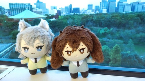Ookami-kun is Not Scary Rico Sakurai KUROTO USAMI Mini Plush Yaoi Furry