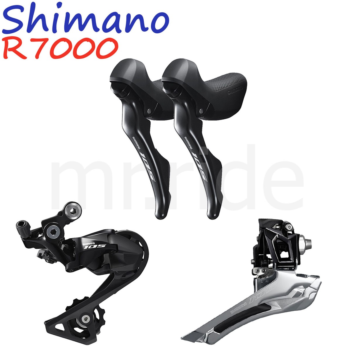 SHIMANO 105 R7000 2x11 Speed Groupset Shifter,Derailleur Front +