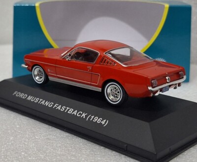Ford Mustang Fastback 1964 Red 1:43 IXO Altaya Diecast Model Car