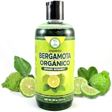 Organic Bergamot Shampoo - Aloe Vera & Rosemary -Bergamota Organico High Supreme
