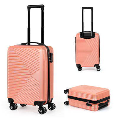 20 inch Carry on luggage w/Spinner Wheels, Hardside Lightweight