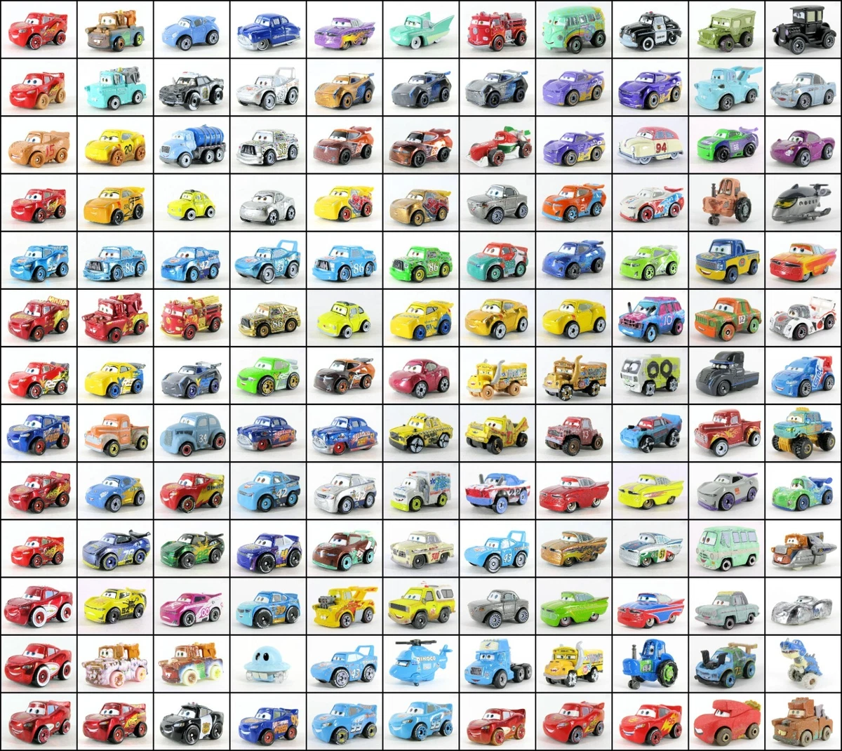 Disney Pixar Cars Mattel Mini Racers Diecast Assortment Loose Choose