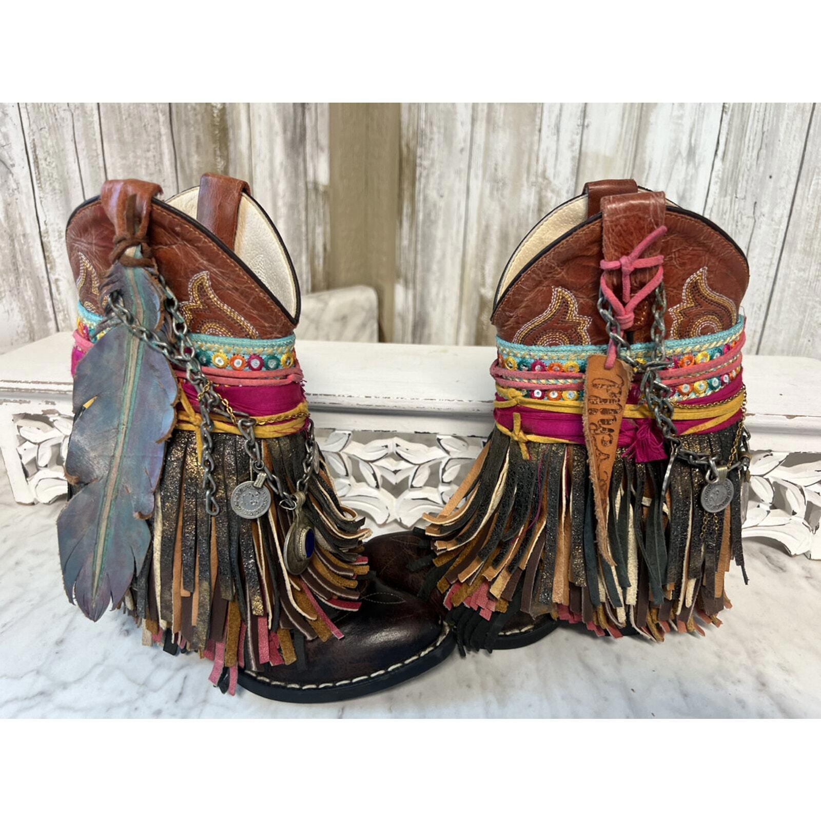 Gypsy Wild Child Old West Boots image 3