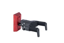 Hercules GSP38WBRPLUS Guitar Wall Hanger - Burgundy Red Wood Base