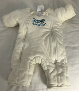 cotton merlin sleepsuit