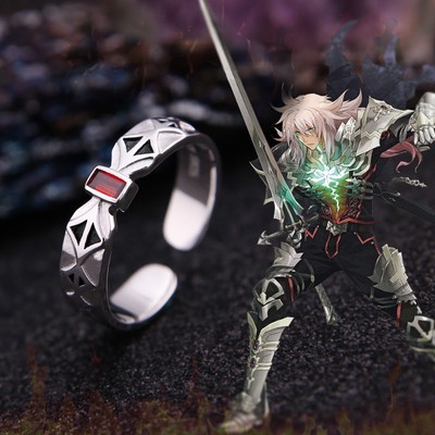 Fate Apocrypha Siegfried Ring 925 Silver Zircon Cos Gift Decorate Size 7 8 9 Ebay