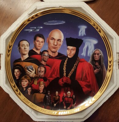Encounter at Fairpoint Star Trek collectors plate from The Hamilton ...