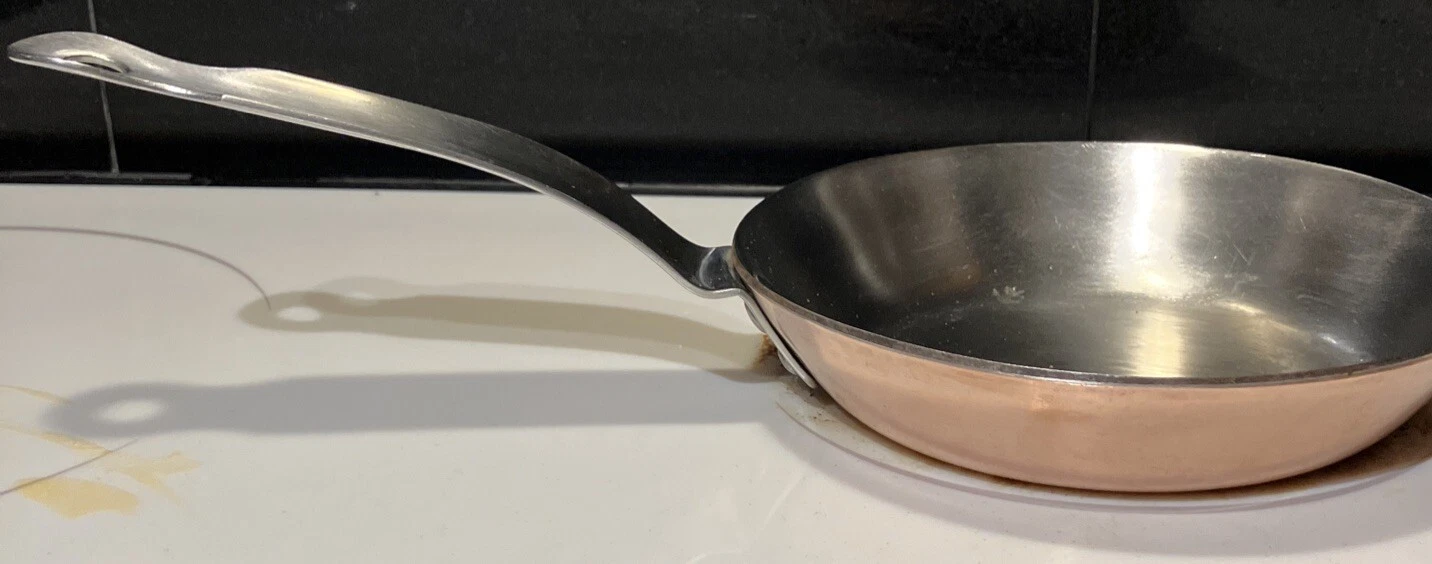 LEGION Scavilla-Copper and Steel Pan 6 1/4” X 1 1/2”