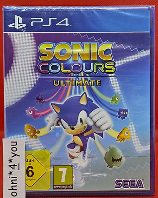 Sonic Colours Ultimate PS4 Sony PlayStation 4 Videospiel DE USK *NEU&OVP*