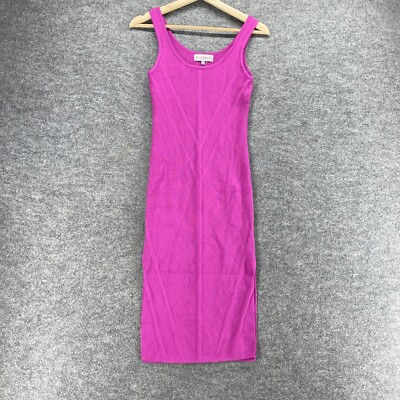 New Willow & Wind Dress Women M Purple Maxi Long Sleeveless Rayon Casual |  eBay