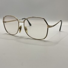Vintage Marcolin Eyeglasses 990-118 Gold Frames 57-16-135 Italy Frames Only