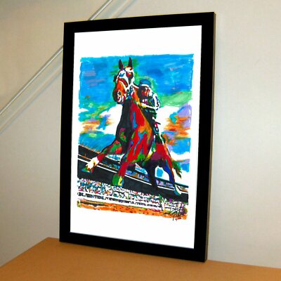 Secretariat Triple Crown Big Red Horse Racing Poster Print Wall Art 11x17