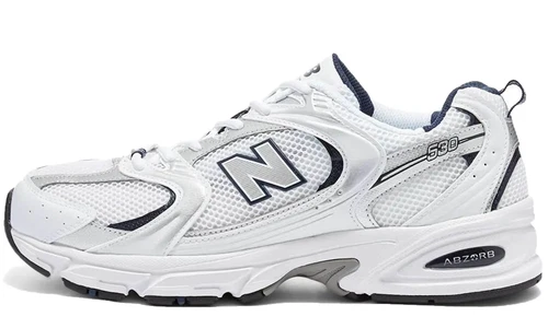 New Balance 530 White Silver Navy MR530SG Womens New