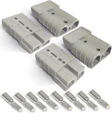 Kit De Conector Rapido De Bateria Gris 175 Amp 1/0 Gauge Plug Connect Disconn