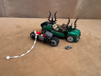 76004 Lego NO MINFIGURES rest Complete Marvel Super Heroes SpiderMan Cycle Chase