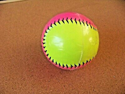 pink & yellow / green softball ball 11 in Dick's Official League 
