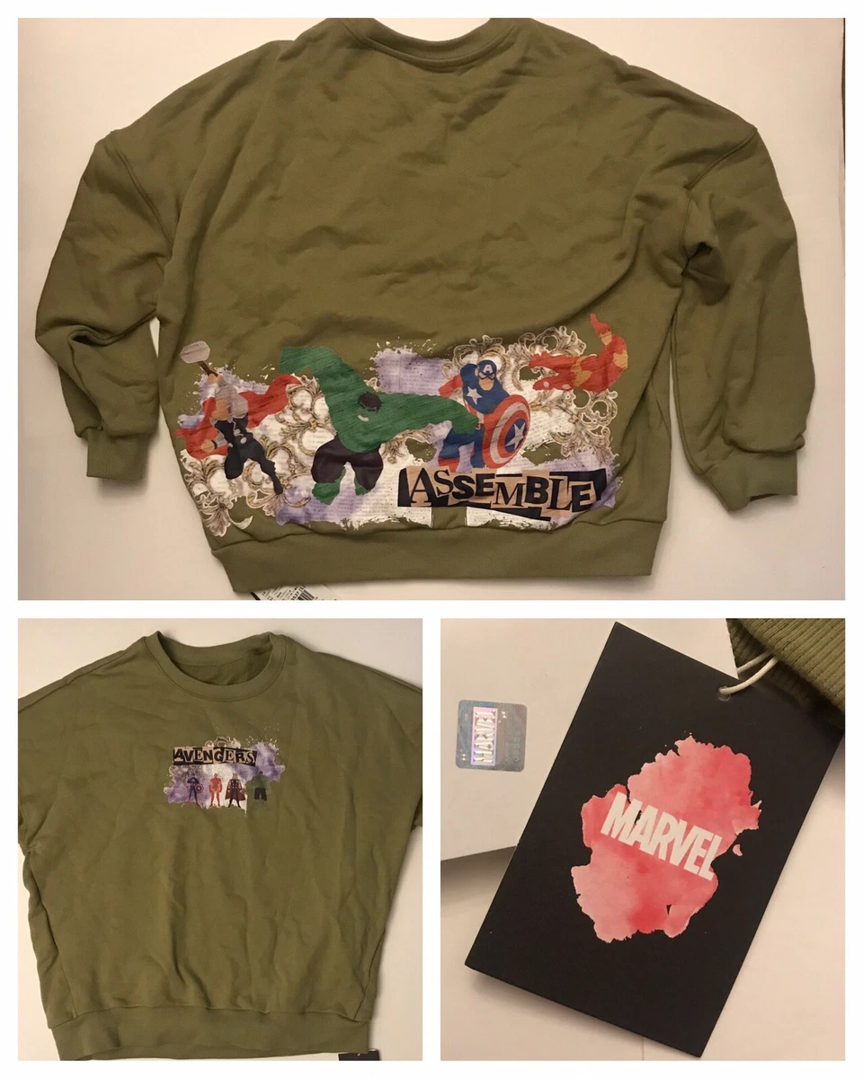 Jupe Vendue Japan Unreleased Designer Sweatshirt: AVENGERS ASSEMBLE! (2XL  3XL) | eBay