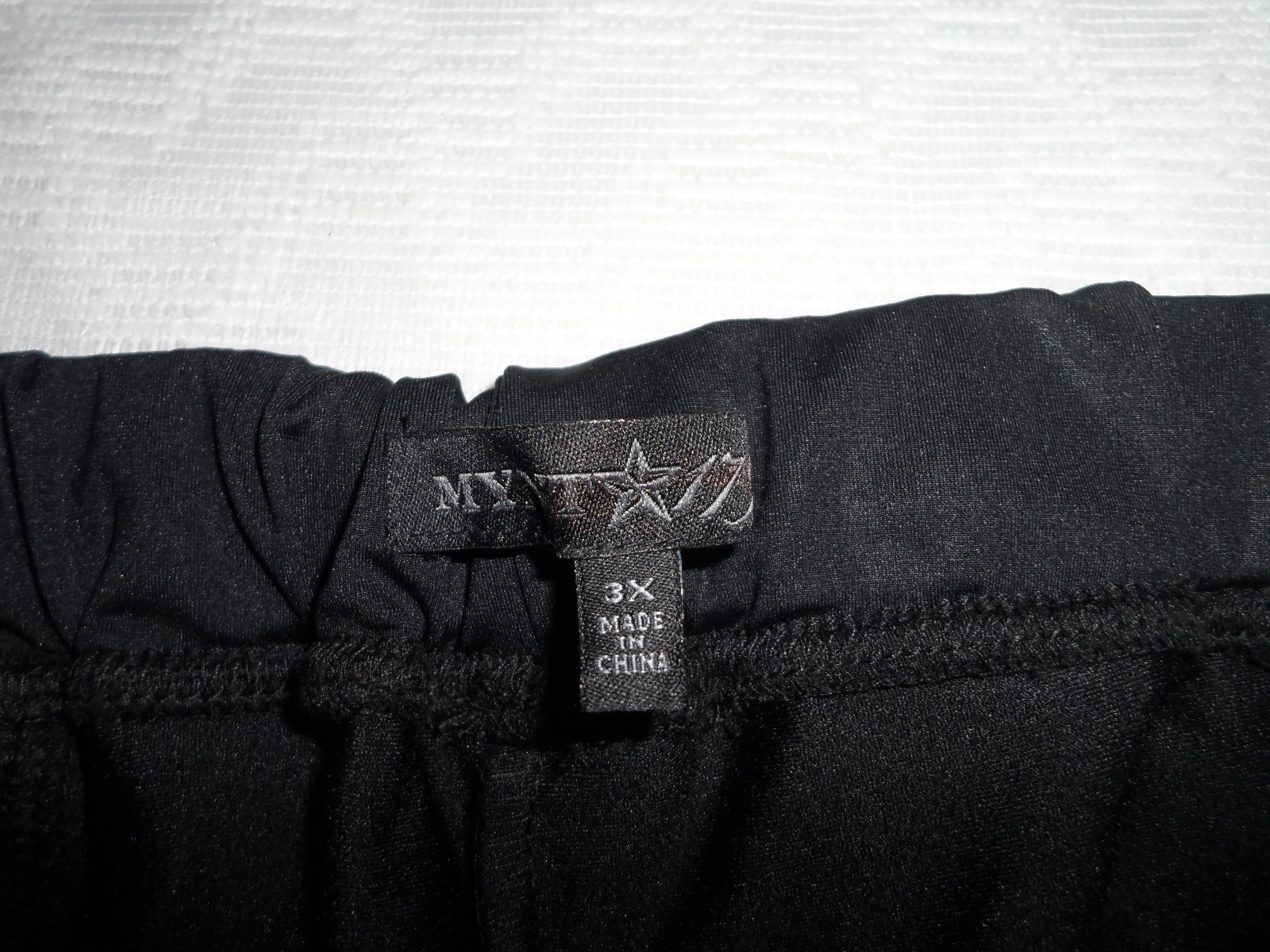 Mynt 1792 Seam & Zip Detail Coated Leggings (Plus Size) Black size 3X-NWOT $128