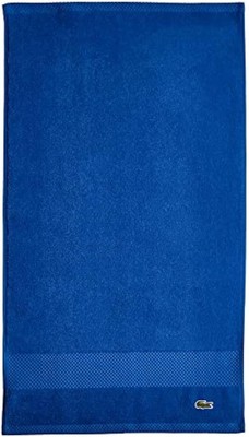 Lacoste Heritage Supima Cotton Hand Towel, Surf Towel 16x30, Blue 